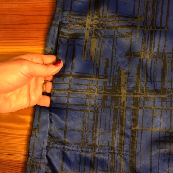 GO International Royal Blue Black Tunic, EUC, XS - Picture 9 of 16